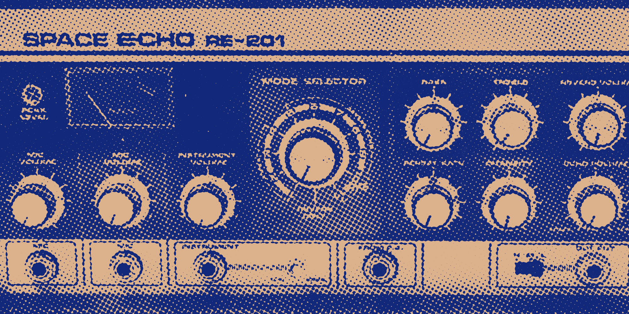The Roland Space Echo is a timeless classic