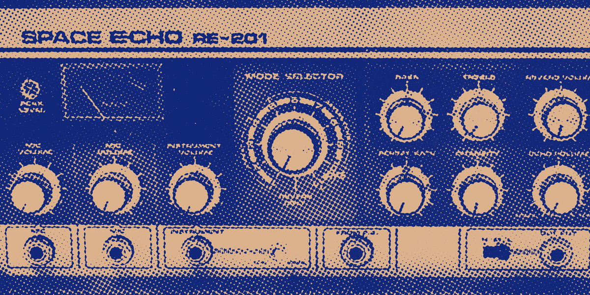 The Roland Space Echo is a timeless classic (when it works)